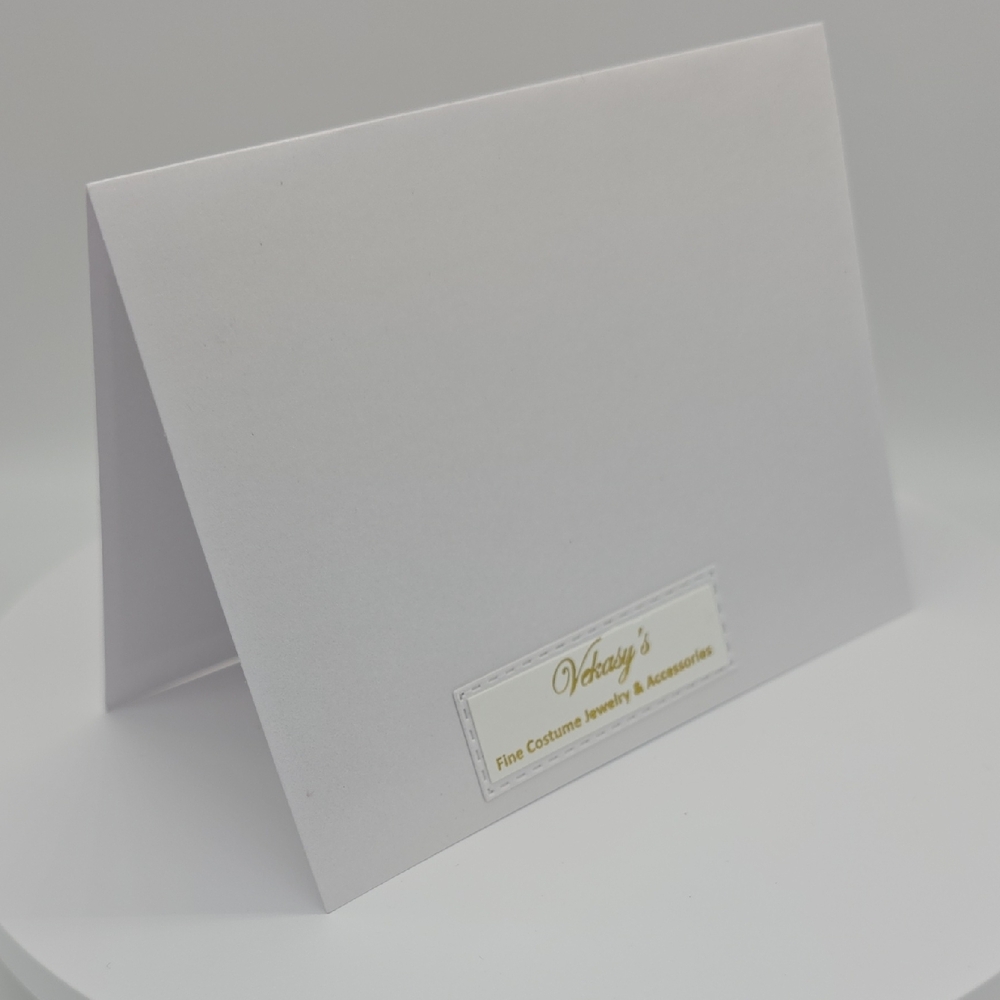 Elegant Retro Sports Car Greeting Card - Picture 4 of 5